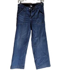 Time and tru ladies size 4 high rise wide leg jeans NWOT